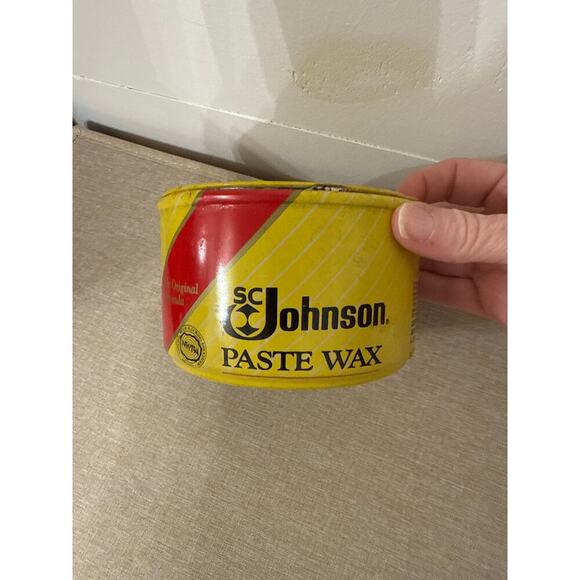 SC Johnson Paste Wax The Original Formula-Now Discontinued- 16 oz, 40% Full - Picture 2 of 6